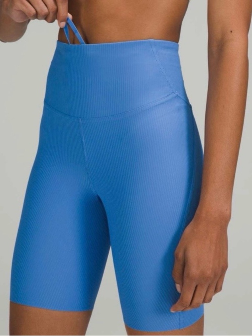 Lululemon Base Pace High-Rise Short 8" *Ribbed Nulux (Size 8)